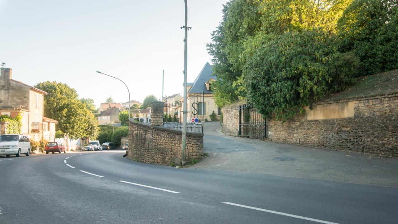 Le Soleil Levant avec balcon et parking privé, 2 adultes et 1 enfant Sarlat Esterno foto